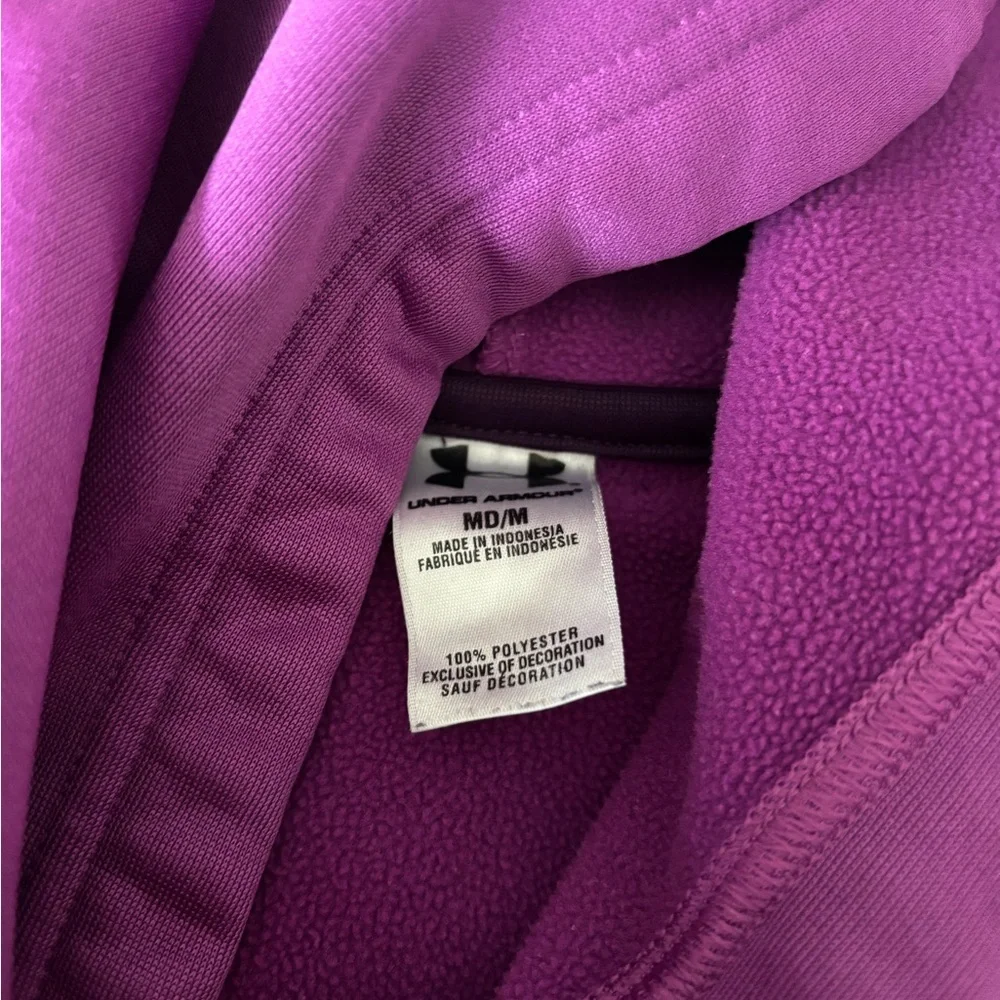 Under Armour Purple Hoodie - Picture 2 of 2